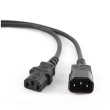 CABLEXPERT POWER CORD C13 TO C14 0.75 mm² 1,8M  Καλώδια - Adaptors
