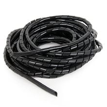 CABLEXPERT 12MM SPIRAL CABLE WRAP 10M BLACK  Αξεσουάρ Δικτύου