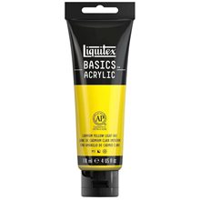 Liquitex 118 ml Basics 160 Cadmium Yellow Light Hue  Ακρυλικά Χρώματα Ζωγραφικής