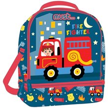 Τσαντάκι Φαγητού Ισοθερμικό Must Yammy 24x12x20cm Fire Fighter 584715  Τσαντάκια Φαγητού