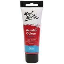 Ακρυλικό Mont Marte 75ml Studio Acrylic 11 Crimson  Ακρυλικά Χρώματα Ζωγραφικής