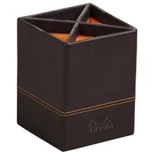 Μολυβοθήκη Rhodia 8x8x11cm Titanium 194525  Μολυβοθήκη