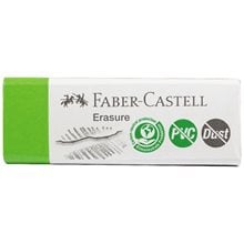 Γόμα PVC Faber Castel Free Dust Free Πράσινο Eco 187250  Γόμες