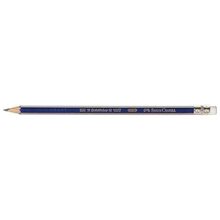 Μολύβι Faber-Castell B Ριγέ Με Γόμα 116801  Μολύβια