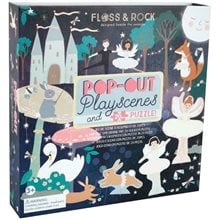 Παζλ Floss Rock 20τμχ Enchanted Pop-Out Play Scenes 43P6375  Παζλ Παιδικά
