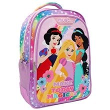 Σακίδιο Πλάτης Must 32x18x43cm 3θήκες Princess Make Today563037  Σχολικές Τσάντες