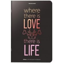Τετράδιο Καρφίτσα Life Book A4 40φ.80gr  Τετράδια Σχολικά