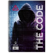 Τετράδιο Σπιράλ 21x29 Salko The Code 4Θ. 6369  Τετράδια Σπιράλ