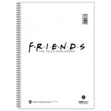 Τετράδιο Σπιράλ 17x25 Salko Friends Vol.1  4Θεμ.120φυλ. 7374  Τετράδια Σπιράλ