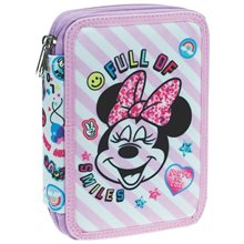 Κασετίνα Gim Διπλή Γεμάτη Minnie Go Lucky 340-41100  Κασετίνες Γεμάτες