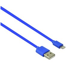 LAMTECH CHARGING & DATACABLE LIGHTNING 1m BLUE  Φορτιστές - Καλώδια