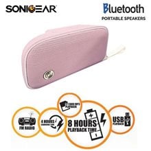 SONIC GEAR BLUETOOTH 4.2 PORTABLE SPEAKER MOBY PEACH  Φορητά Ηχεία