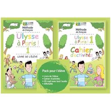 Ulysse A Paris 1 Pack Eleve (le + Ca + Cd Mp3)  Γαλλικά Φροντιστηριακά