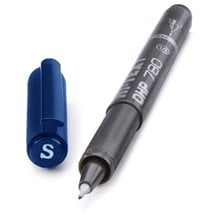 Μαρκαδόρος Διαφανειών Hi-text Superfine OHP 780 0.3mm Μπλέ  Μαρκαδόροι