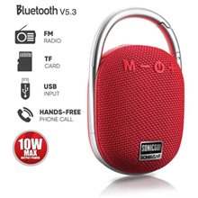 SONIC GEAR BT5.3 PORTABLE WIRELESS SPEAKER WITH FM RED  Φορητά Ηχεία