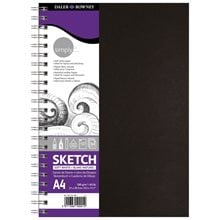 Μπλοκ Simply Wirebd Skch BK A4 54sh. 482254400  Μπλοκ - Χαρτιά Ζωγραφικής & Σχεδίου
