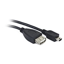 CABLEXPERT USB OTG AF TO MINI-BM CABLE 0,15m RETAIL PACK  Καλώδια-Adapters