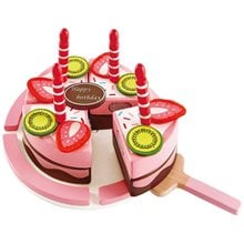 Hape Playfully Delicious Ξυλ.Τουρτα Γενεθλιων Double Flavored 0401.E3140A/B  Ξύλινα Παιχνίδια