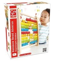 Hape Early Explorer Ξύλινος Άβακας Rainbow Bead Abacus (E0412A)  Ξύλινα Παιχνίδια