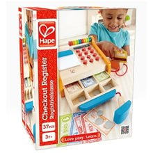 Hape Early Explorer Ξύλινη Ταμειακή Μηχανή (E3121A)  Ξύλινα Παιχνίδια
