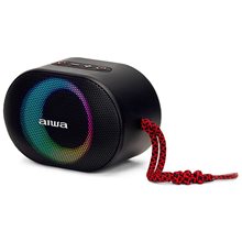AIWA BLUETOOTH SPEAKER WITH RGB MULTI LIGHTING RMS 10W RED  Φορητά Ηχεία