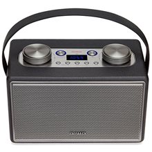 AIWA LEATHERETTE PORTABLE BLUETOOTH SPEAKER RMS 50W WITH MIC/GUITAR INPUT  Ηχεία