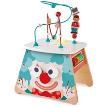 Hape Learning Ξύλινος Κύβος Δραστηριοτήτων Light-Up Circus (E1813)  Ξύλινα Παιχνίδια