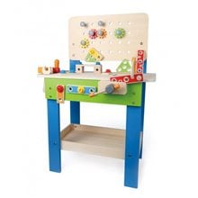 Hape Early Explorer Ξύλινος Πάγκος Εργασίας Master Workbench (E3000)  Ξύλινα Παιχνίδια