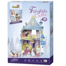 Πάζλ Cubic Fun Puzzle Fairytale Castle 3D 81τεμ. P809h Κομμάτια  Παζλ 3D