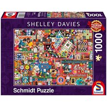 Πάζλ Schmidt Shelley Davies - Βίντατζ Επιτραπέζια 1000τεμ. 59900  Παζλ
