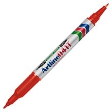 Μαρκαδόρος Artline EK-041T Ανεξίτηλος Διπλός 0,4-1,0mm Κόκκινος  Μαρκαδόροι