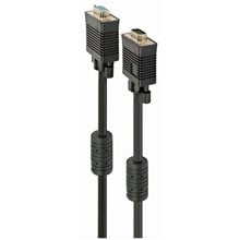 CABLEXPERT PREMIUM VGA-Ext.HD15M/HD15F DUAL-SHIELDED W/2*ferrite 3M CABLE BLACK  Καλώδια - Adaptors