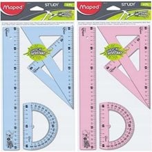Γεωμετρικό  Σετ Maped Unbreakable 30cm 4τεμ. 981701  Τρίγωνα