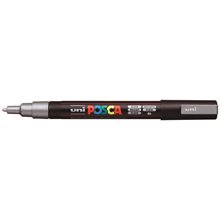 Mαρκαδόρος Uni Posca PC-3M Ασημί  Μαρκαδόροι