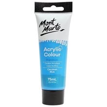 Ακρυλικό Mont Marte 75ml Studio Acrylic 17 Cerulean Blue  Ακρυλικά Χρώματα Ζωγραφικής