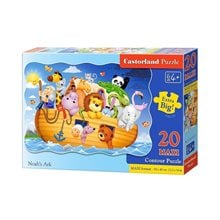 Παζλ Castorland 20 Maxi Noah's Ark 59x40 C-02245  Παζλ Παιδικά