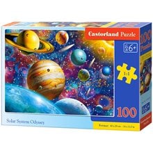 Παζλ Castorland 100 τμχ. Solar System Odyssey 40x29cm B-111077  Παζλ Παιδικά