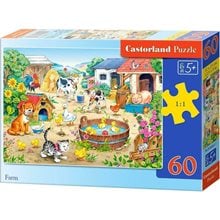 Πάζλ Castorland 60τμχ Farm B-06663-1  Παζλ Παιδικά