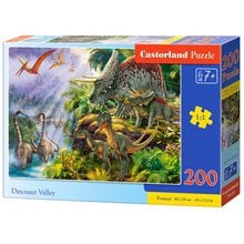 Παζλ Castorland 200τμχ. Dinosaur Valley 40x29cm B-222223  Παζλ Παιδικά
