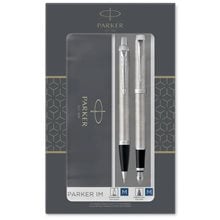 Parker I.M. Essential Silver  CT SET (FP-BP) 1159.9022.08  Στυλό