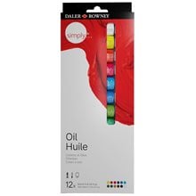 Σετ Χρώματα Λαδιού 12ml Daler Rowney 12τμχ 118500100 118500100  Σετ Χρωμάτων