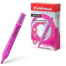 Μαρκαδόρος Υπογράμμισης Erichkrause Visioline V-14 1-4mm Ροζ  56029  Μαρκαδόροι