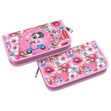 Κασετίνα με Φερμουάρ ErichKrause 110χ205χ25mm Flower Scooter 51761  Κασετίνες Άδειες