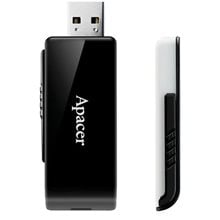 FLASH DRIVE APACER USB3.1 32GB AH350 BLACK AP32GAH350B-1  Usb Sticks