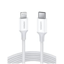 Charging Cable MFI UGREEN US171 18W PD TYPE-C/i6 White 1m 10493 3A  Φορτιστές - Καλώδια