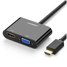 HDMI To VGA/HDMI Converter W Audio UGREEN CM101 40744  Καλώδια οθονών