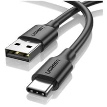 Charging Cable UGREEN US287 TYPE-C Black 2m 60118 3A  Φορτιστές - Καλώδια