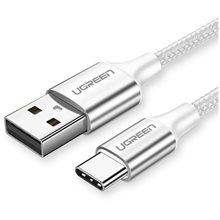 Charging Cable UGREEN US288 TYPE-C Silver 1m 60131 3A  Φορτιστές - Καλώδια