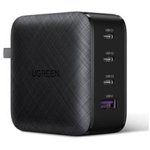 Charger GaN UGREEN CD224 65W PDx3+QC3.0 Black 70774  Φορτιστές - Καλώδια
