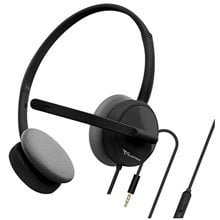 ALCATROZ WIRED HEADSET JACK 3.5MM BLACK  Ακουστικά Headset - Μικρόφωνα